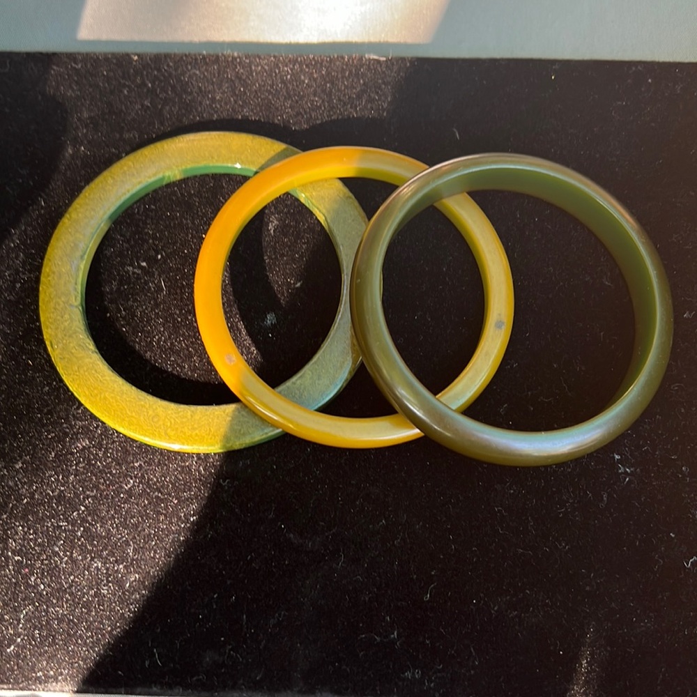 Bakelite Bangles (Set) - image 1